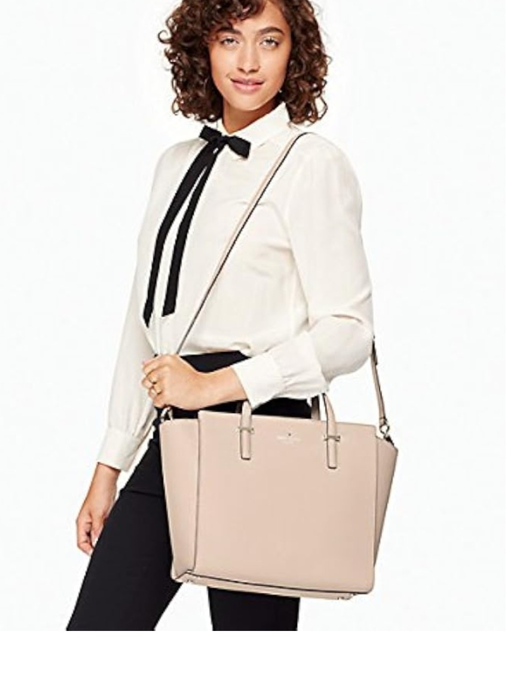 Kate Spade New York Large Cedar Street Hayden Saffiano Leather Tote Plus Wallet - Picture 10 of 15